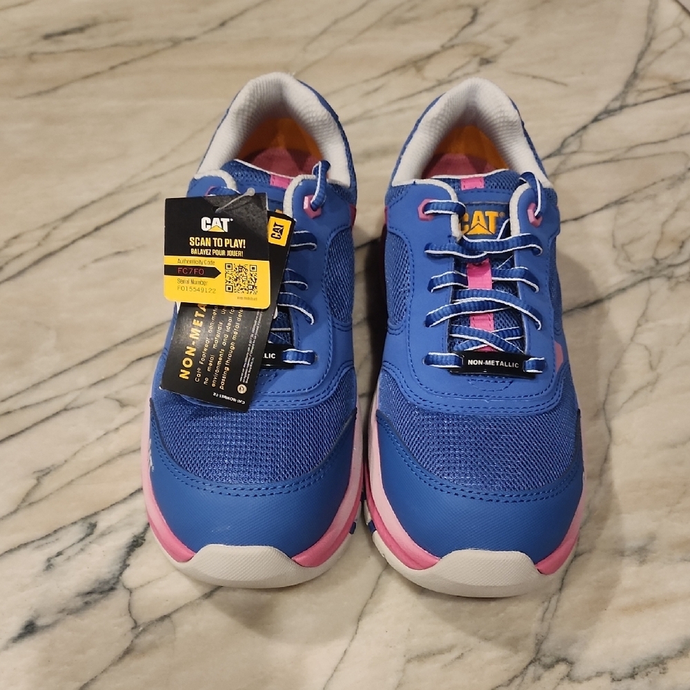 Caterpillar Women's Blue and Pink Shoes